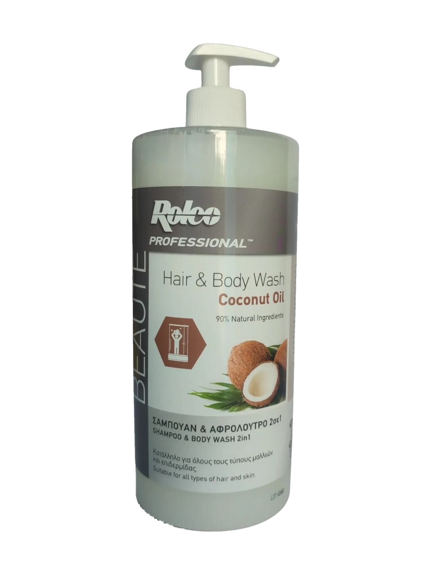 Rolco Beaute Hair & Body Wash Coconut Oil
